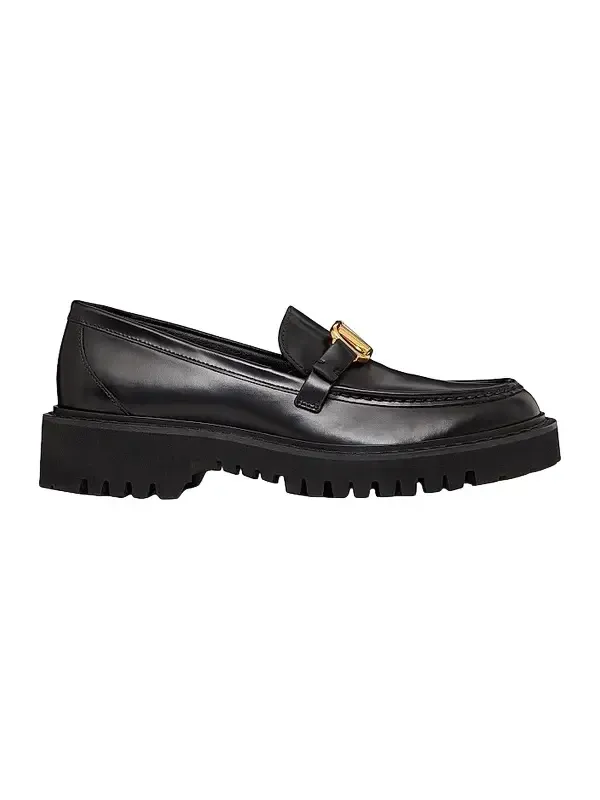 Women's Vlogo Signature Calfskin Loafers Women's Vlogo Signature Calfskin Loafers