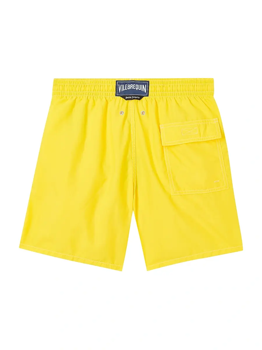 Palm Angels Men's x Vilebrequin Palm Patch Swim Shorts | Thumbnail 2