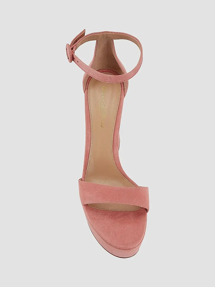 Gianvito Rossi Women's Holly 70MM Suede Platform Sandals | Thumbnail 5 Gianvito Rossi Women's Holly 70MM Suede Platform Sandals | Thumbnail 5
