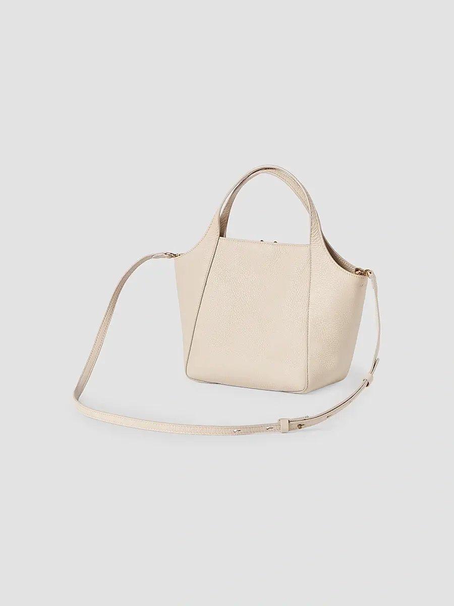 Brunello Cucinelli Women's Sartorial Small Bucket Bag in Soft Grained Leather | Thumbnail 2 Brunello Cucinelli Women's Sartorial Small Bucket Bag in Soft Grained Leather | Thumbnail 2