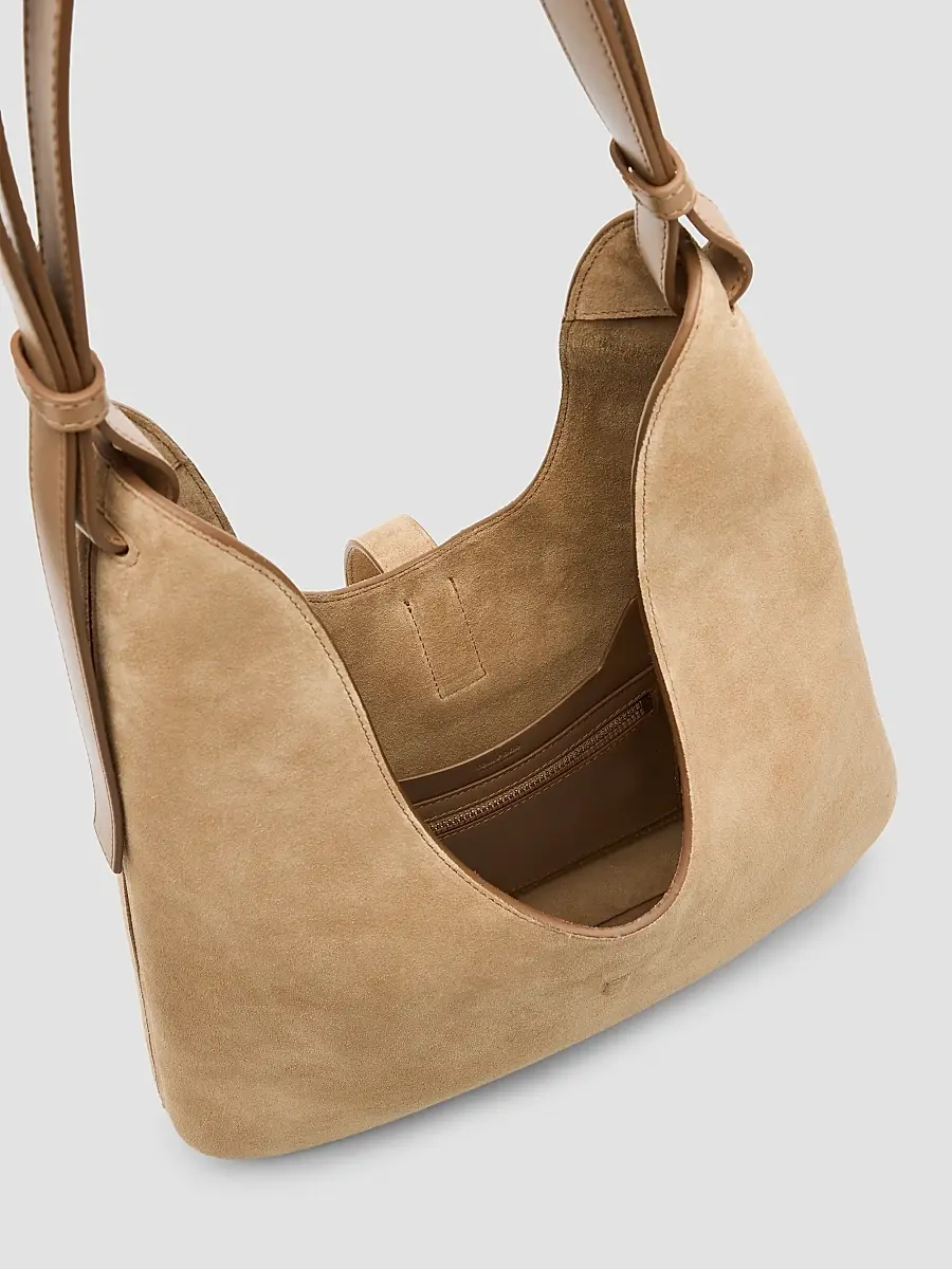 Tom Ford Women's Kara Medium Suede Hobo Bag | Thumbnail 4 Tom Ford Women's Kara Medium Suede Hobo Bag | Thumbnail 4