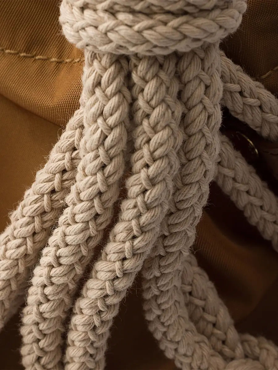 Prada Women's Noué Medium Cotton Macramé Shoulder Bag | Thumbnail 5 Prada Women's Noué Medium Cotton Macramé Shoulder Bag | Thumbnail 5