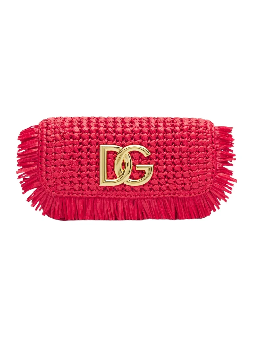 Dolce & Gabbana Women's Anticipo Carretto Raffia Shoulder Bag