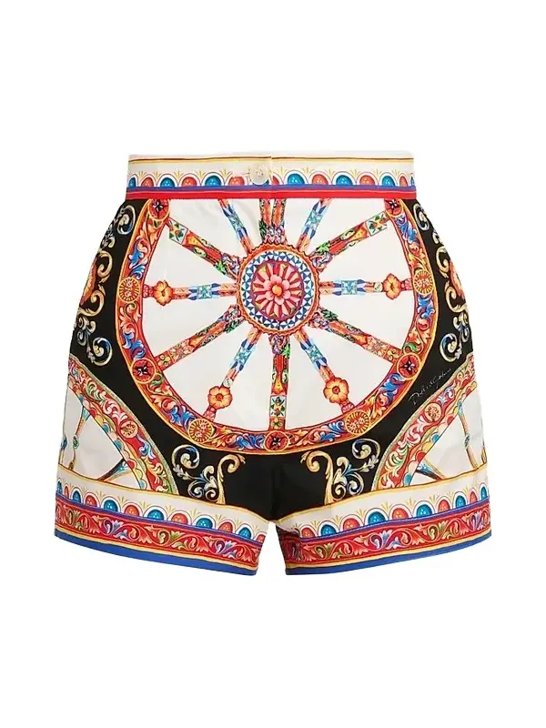 Women's Printed Cotton Shorts Women's Printed Cotton Shorts