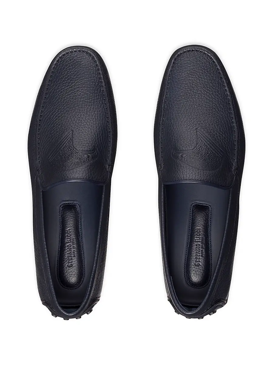 Stefano Ricci Men's Calfskin Leather Driving Shoes | Thumbnail 4 Stefano Ricci Men's Calfskin Leather Driving Shoes | Thumbnail 4
