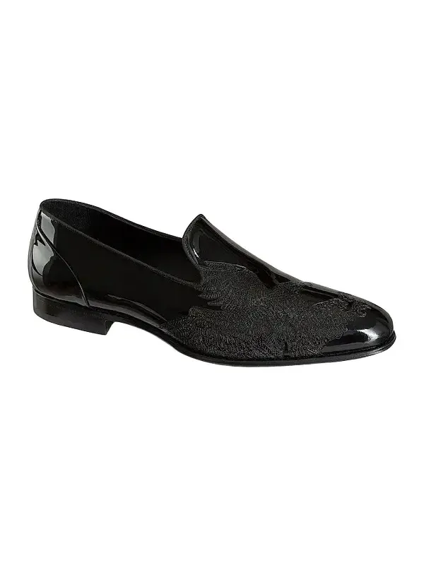 Stefano Ricci Men's Patent Calfskin Dress Shoes