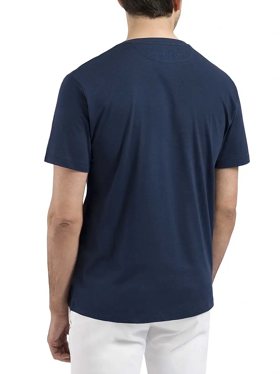 Stefano Ricci Men's Crewneck T-Shirt | Thumbnail 3 Stefano Ricci Men's Crewneck T-Shirt | Thumbnail 3
