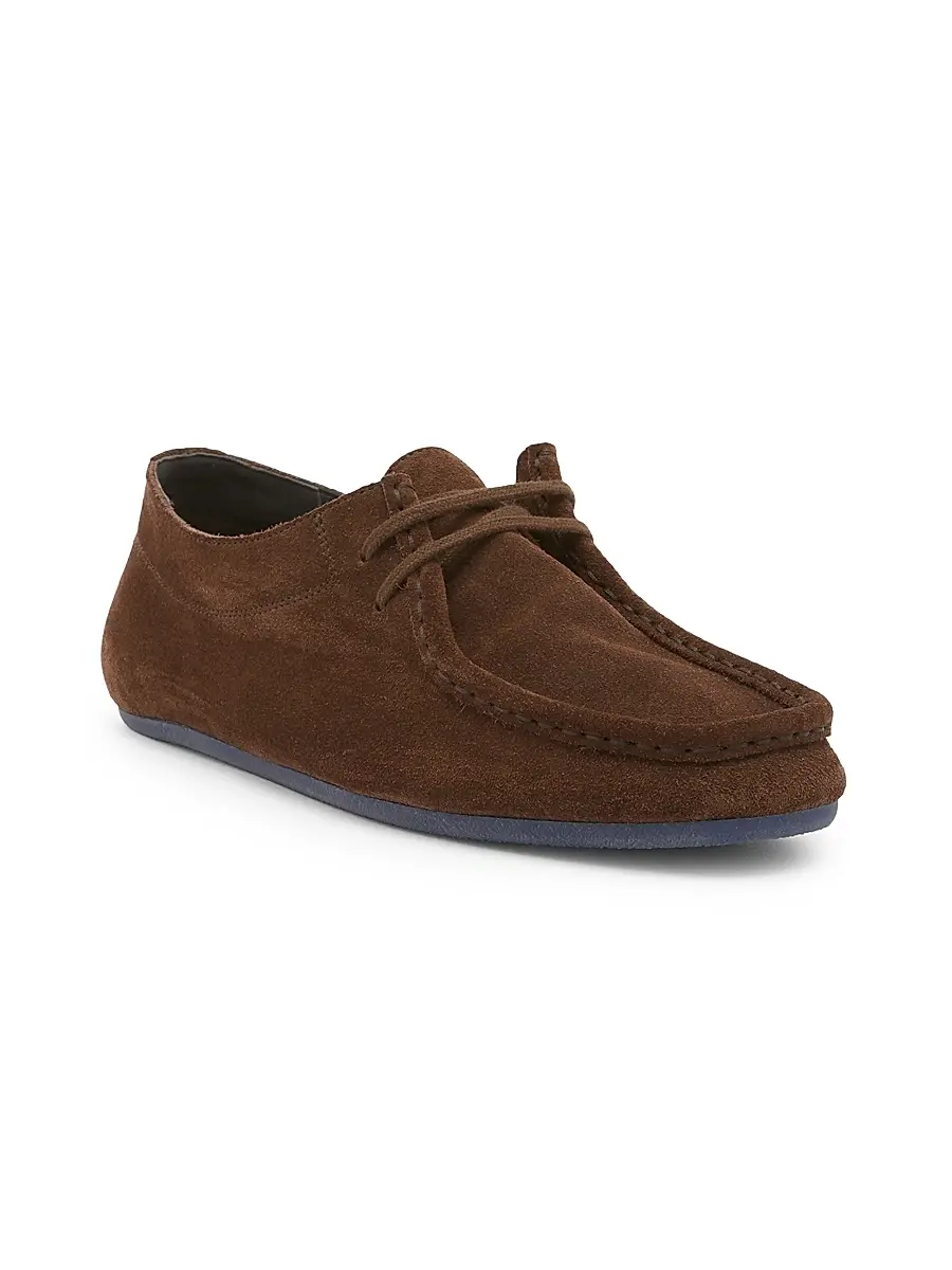 Jil Sander Women's Hood Suede Lace-Up Loafers | Thumbnail 2 Jil Sander Women's Hood Suede Lace-Up Loafers | Thumbnail 2