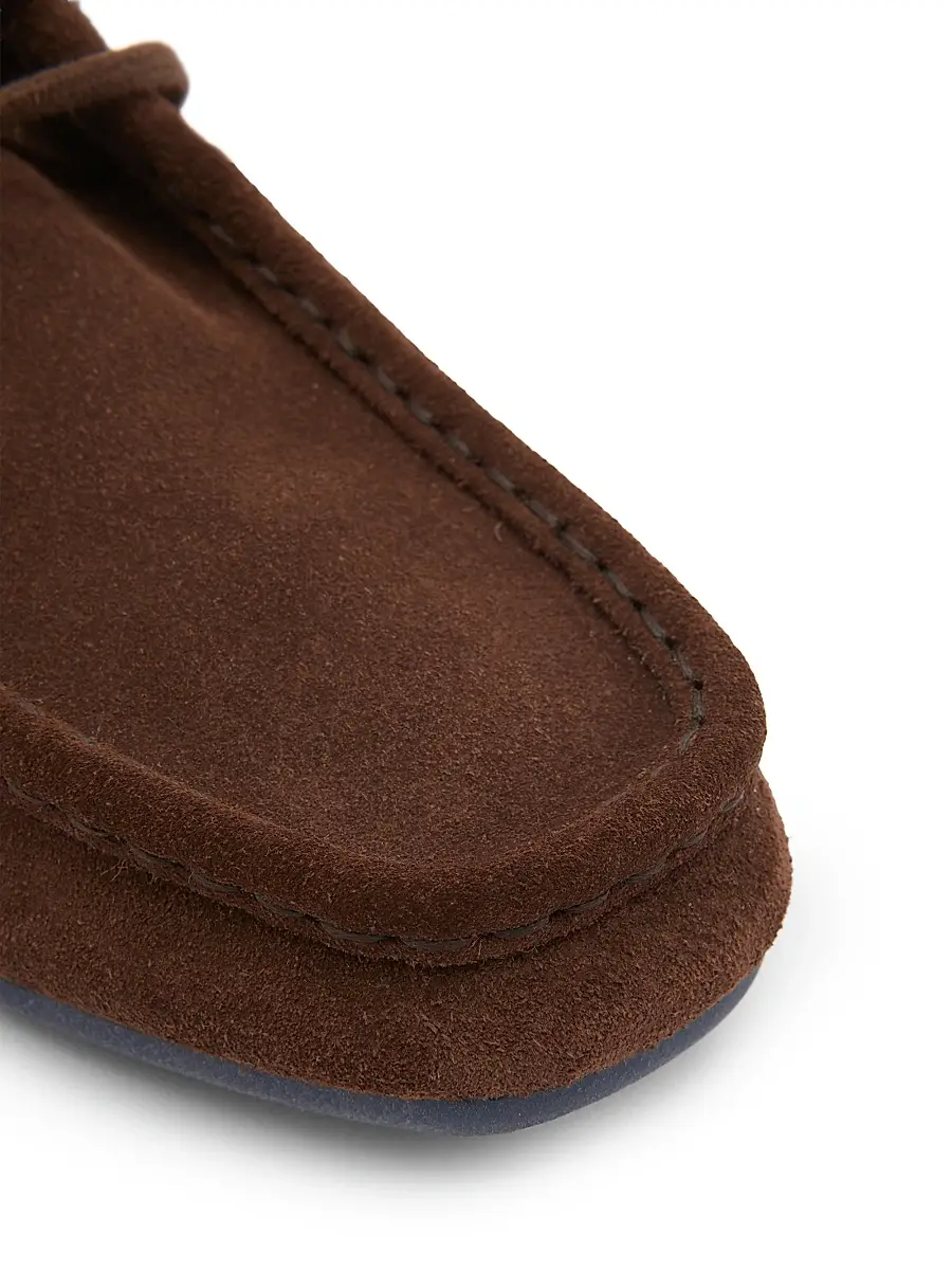 Jil Sander Women's Hood Suede Lace-Up Loafers | Thumbnail 6 Jil Sander Women's Hood Suede Lace-Up Loafers | Thumbnail 6