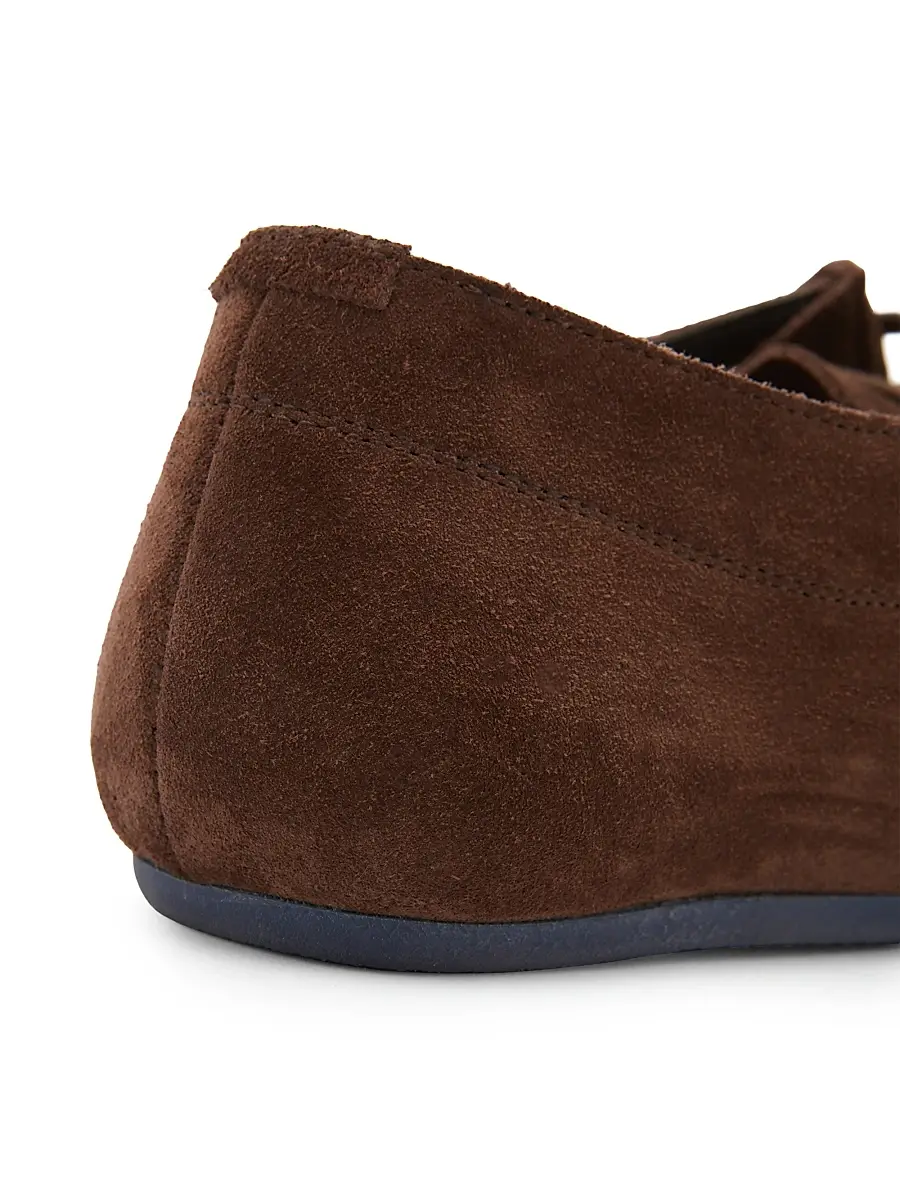 Jil Sander Women's Hood Suede Lace-Up Loafers | Thumbnail 7 Jil Sander Women's Hood Suede Lace-Up Loafers | Thumbnail 7