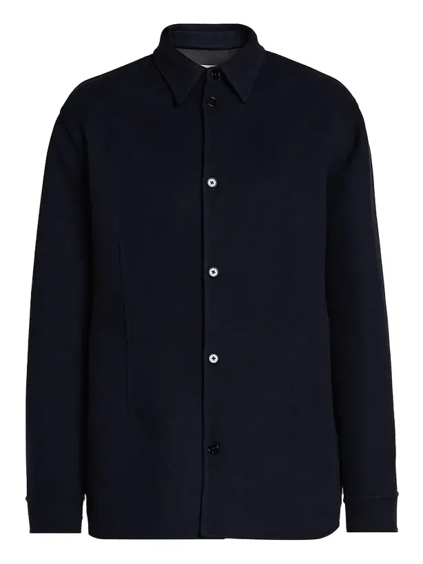 Men's Double Wool Shirt Jacket Men's Double Wool Shirt Jacket