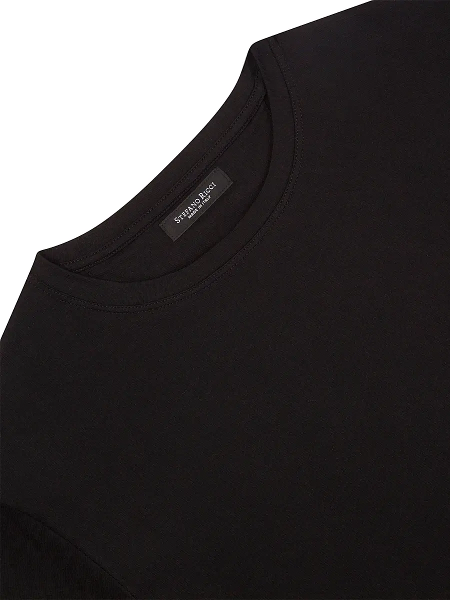 Stefano Ricci Men's Crewneck T-Shirt | Thumbnail 2