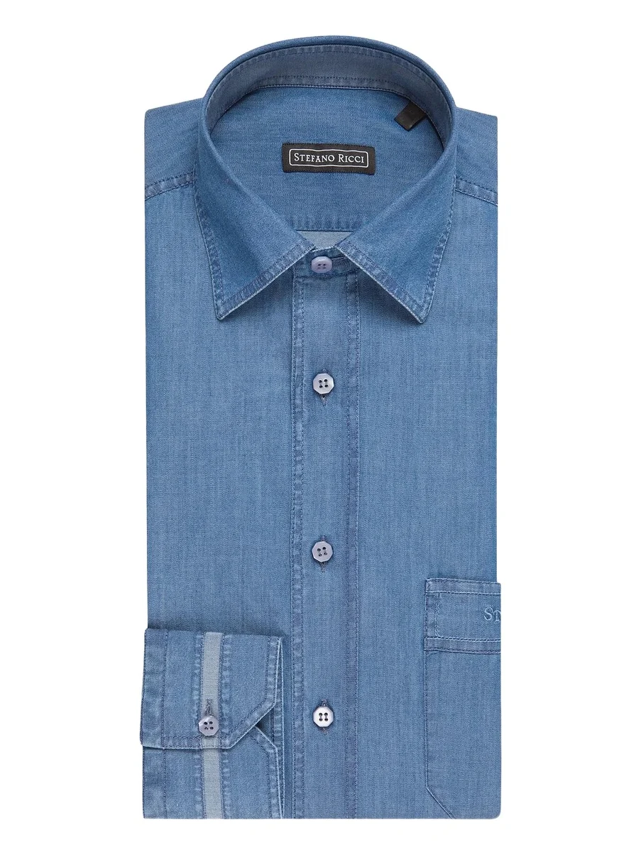 Men's Handmade Rust Shirt