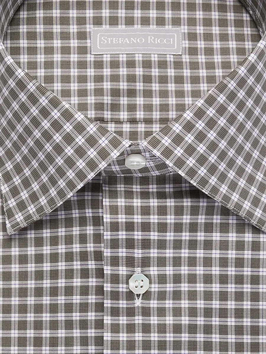 Stefano Ricci Men's Handmade Asti Shirt | Thumbnail 2 Stefano Ricci Men's Handmade Asti Shirt | Thumbnail 2