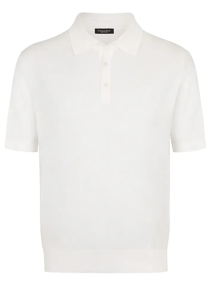 Stefano Ricci Men's Three Button Polo Shirt