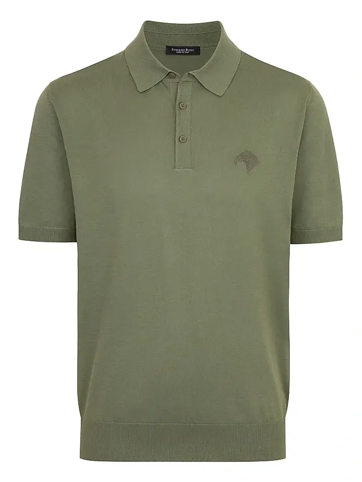 Stefano Ricci Men's Three Button Polo Shirt