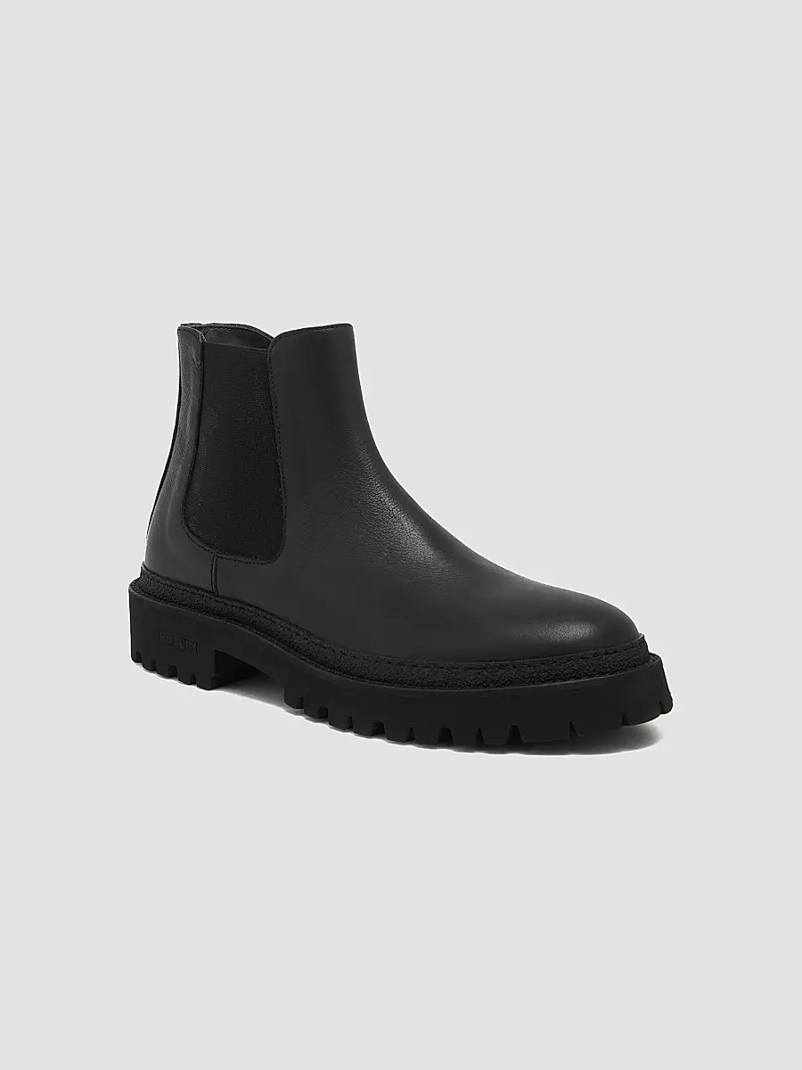Pollini Men's M. Leather Ankle Boots | Thumbnail 2