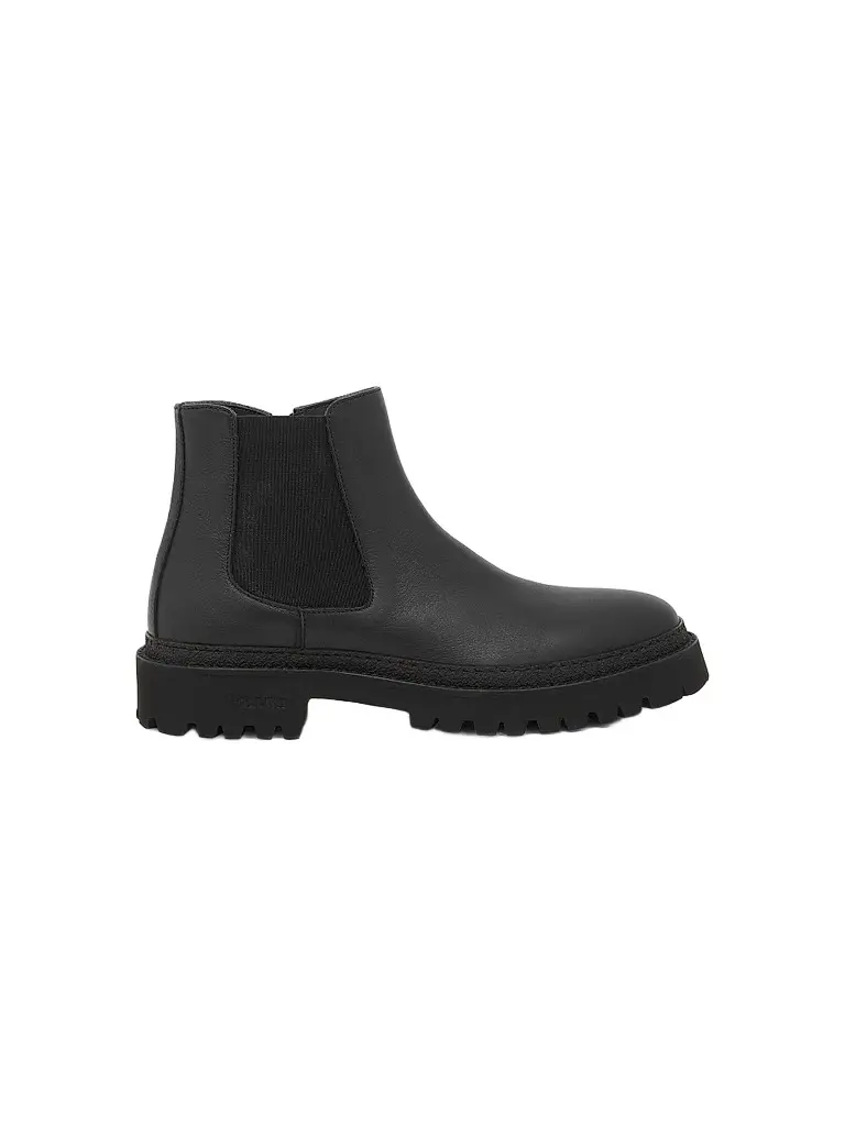 Pollini Men's M. Leather Ankle Boots - Black - Size 8 | Image 1 Pollini Men's M. Leather Ankle Boots - Black - Size 8 | Image 1