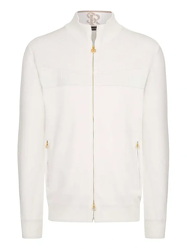 Stefano Ricci Men's Full Zip Sweater