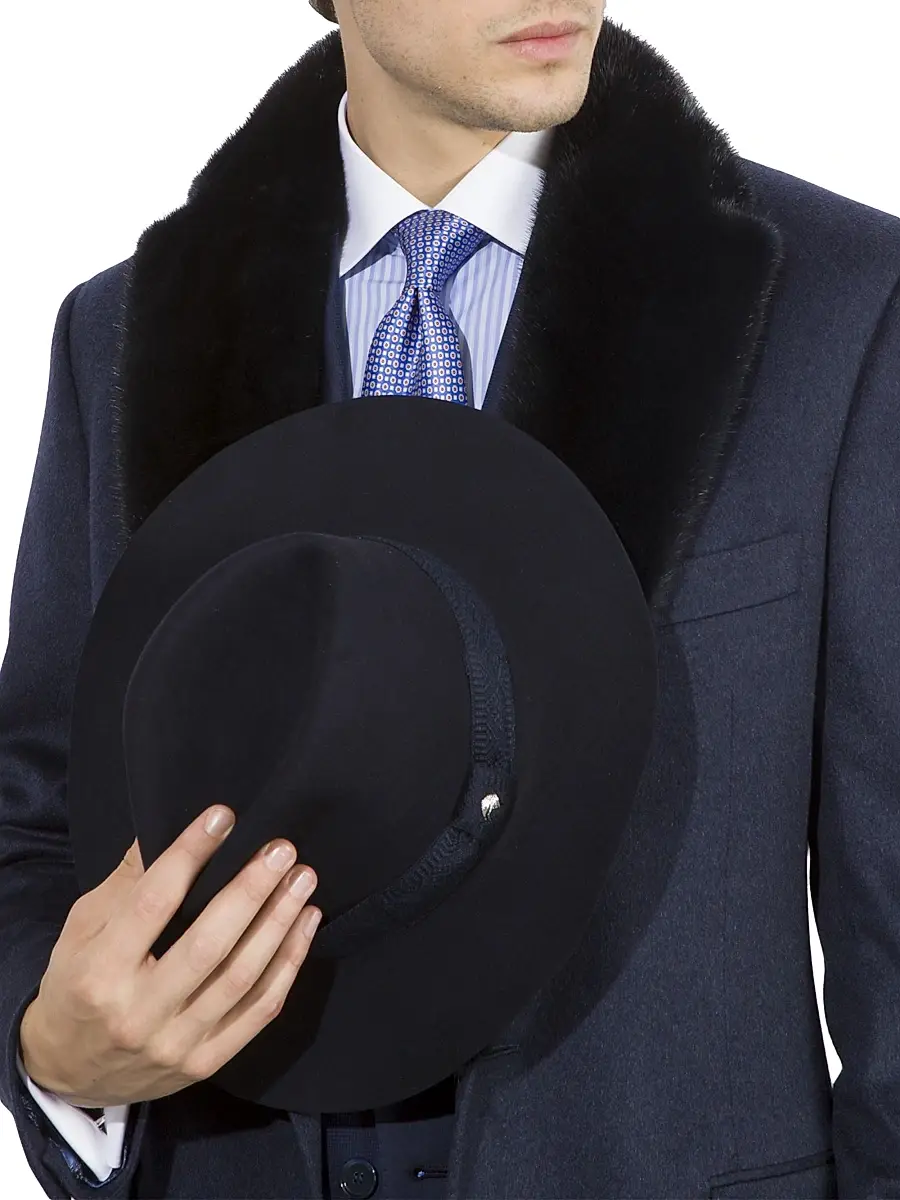 Stefano Ricci Men's Fedora Hat | Thumbnail 3 Stefano Ricci Men's Fedora Hat | Thumbnail 3