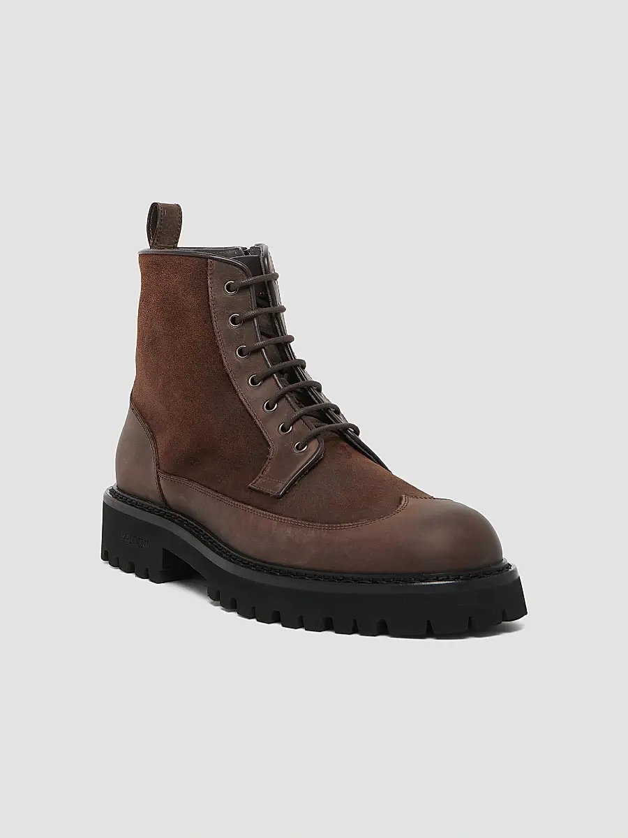 Pollini Men's Leather Ankle Boots | Thumbnail 2