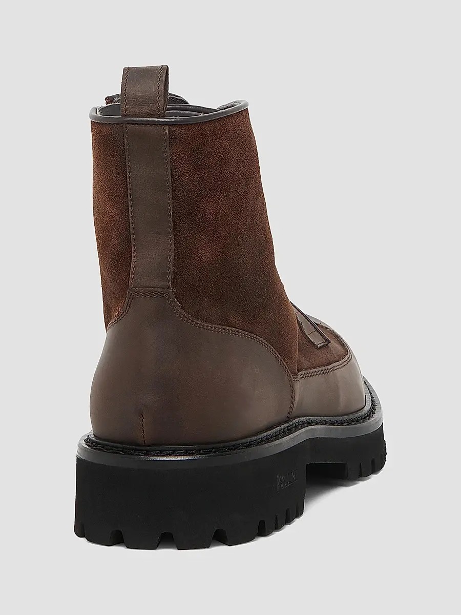 Pollini Men's Leather Ankle Boots | Thumbnail 3