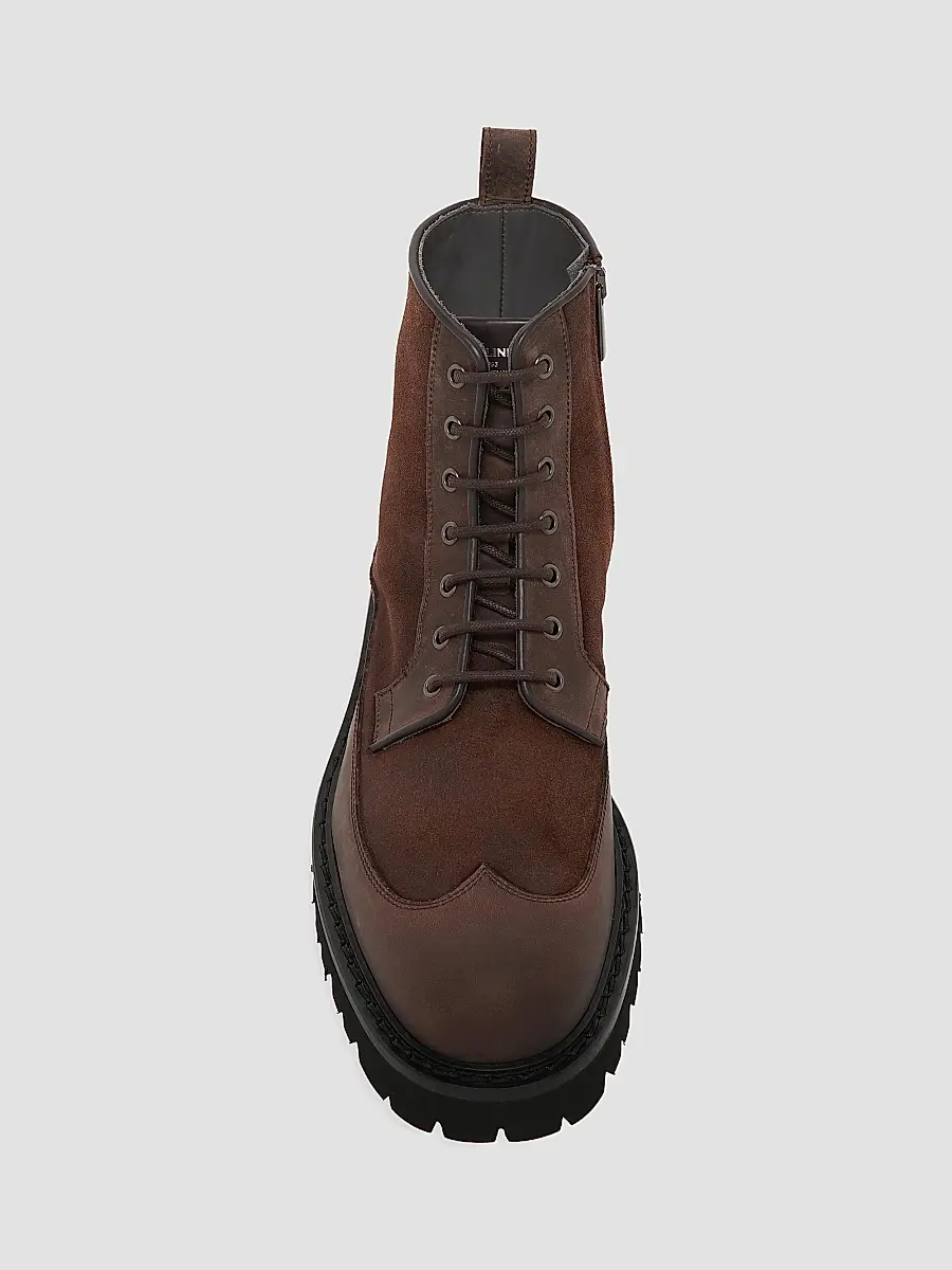 Pollini Men's Leather Ankle Boots | Thumbnail 5
