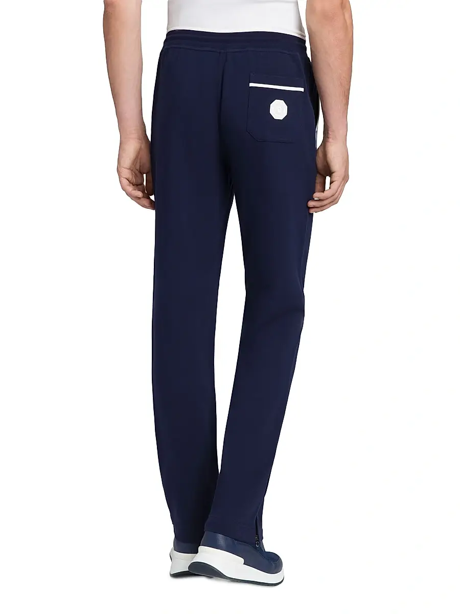Stefano Ricci Men's Cotton Blend Jogging Trousers | Thumbnail 3 Stefano Ricci Men's Cotton Blend Jogging Trousers | Thumbnail 3