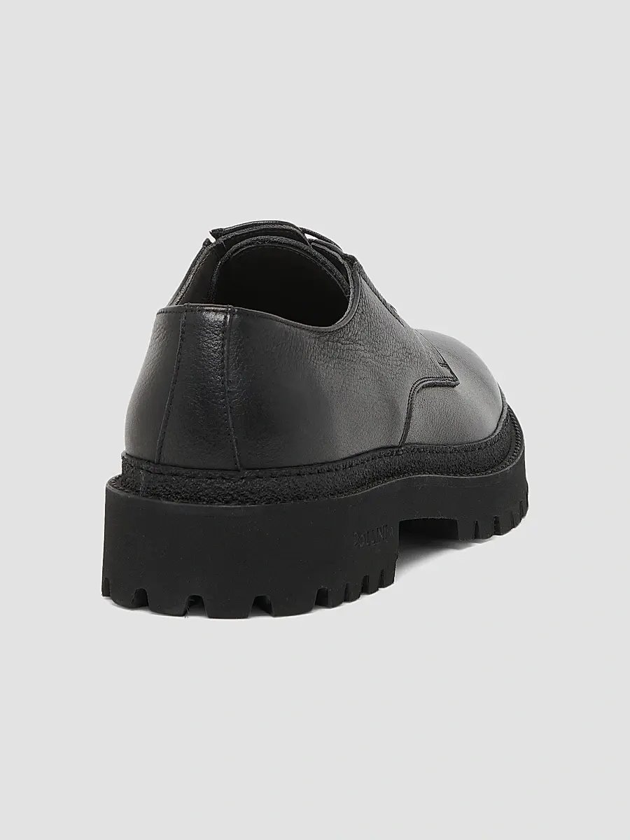 Pollini Men's Leather Derbys | Thumbnail 3