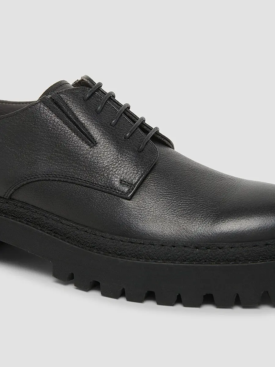 Pollini Men's Leather Derbys | Thumbnail 6