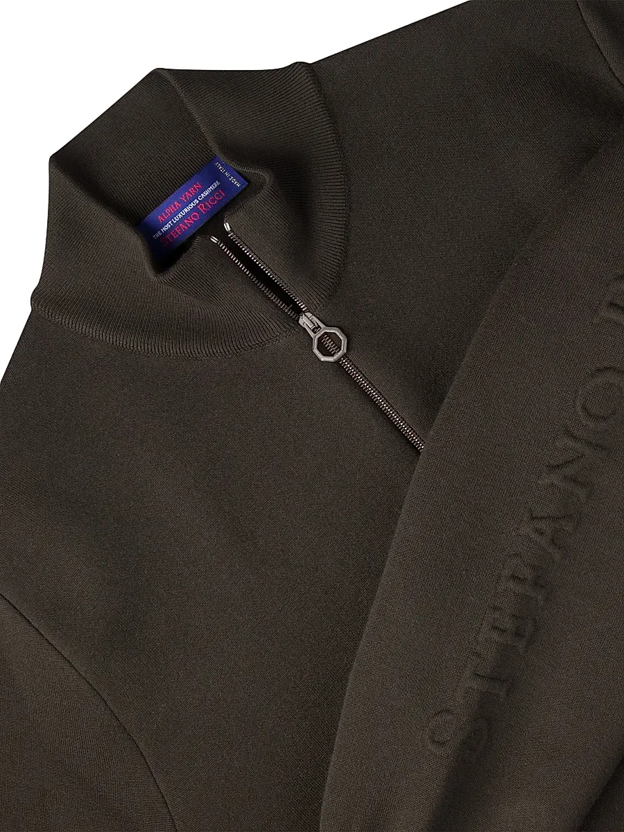 Stefano Ricci Men's Luxurious Full Zip Sweater | Thumbnail 2 Stefano Ricci Men's Luxurious Full Zip Sweater | Thumbnail 2