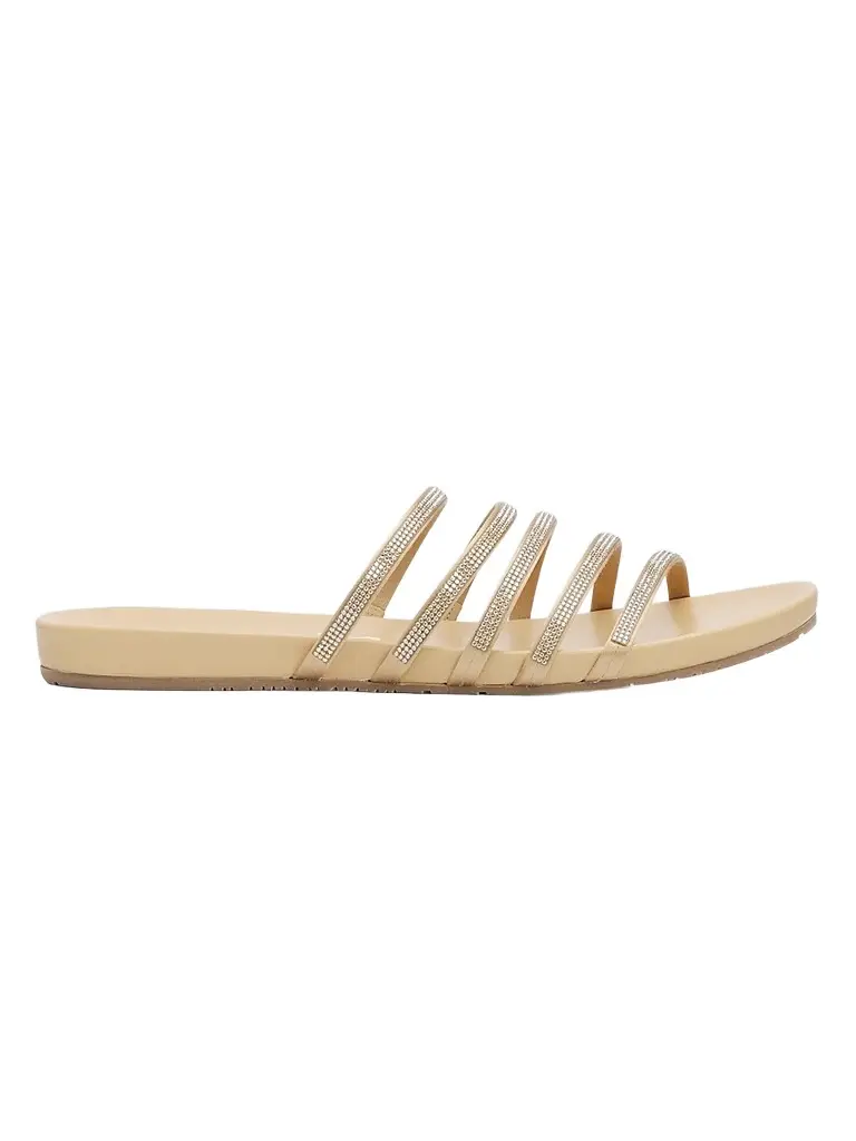 PEDRO GARCIA Women's Gala Crystal-Embellished Satin Sandals