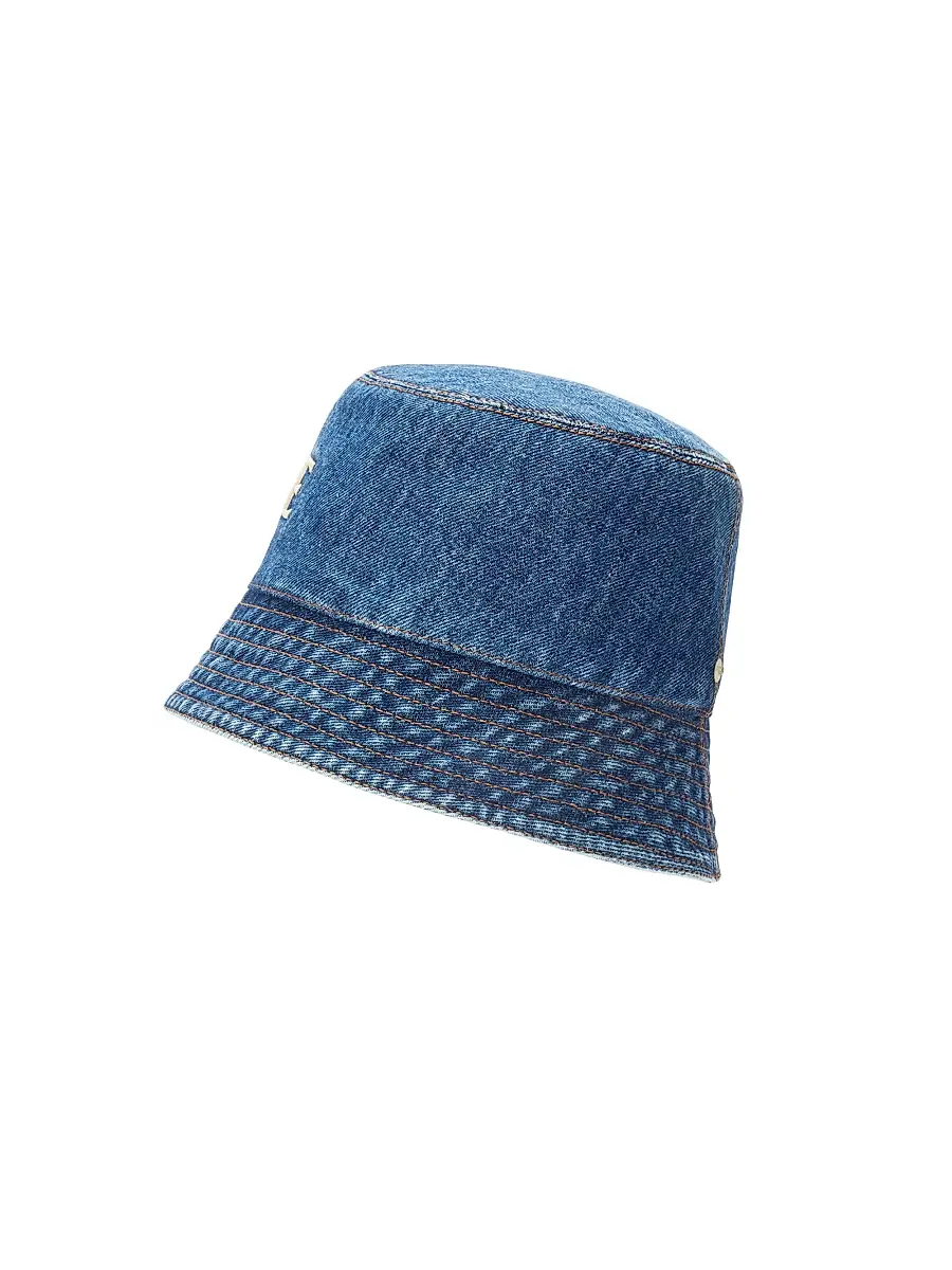 Loewe Men's x Paula's Ibiza Denim Bucket Hat | Thumbnail 4 Loewe Men's x Paula's Ibiza Denim Bucket Hat | Thumbnail 4