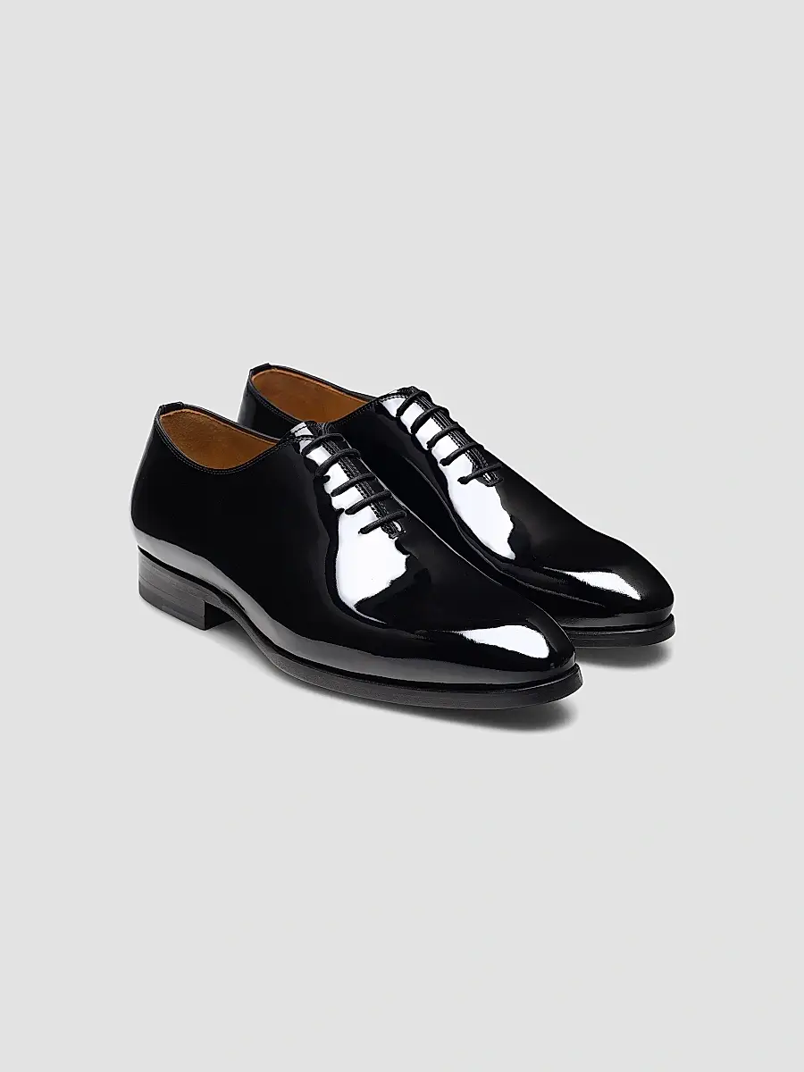 Magnanni Men's Fluer Leather Formal Oxford Loafers | Thumbnail 2 Magnanni Men's Fluer Leather Formal Oxford Loafers | Thumbnail 2