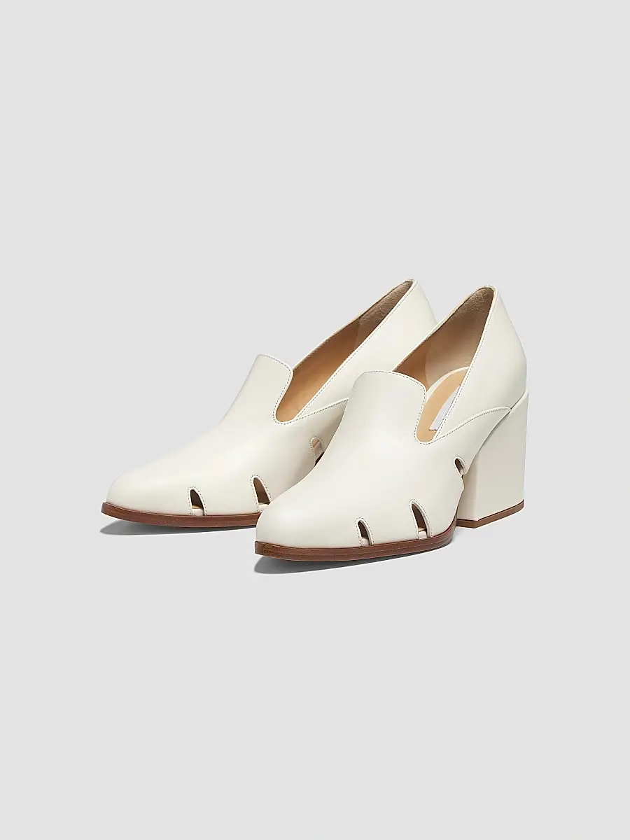 Gabriela Hearst Women's Eliza 80MM Leather Loafers | Thumbnail 2 Gabriela Hearst Women's Eliza 80MM Leather Loafers | Thumbnail 2