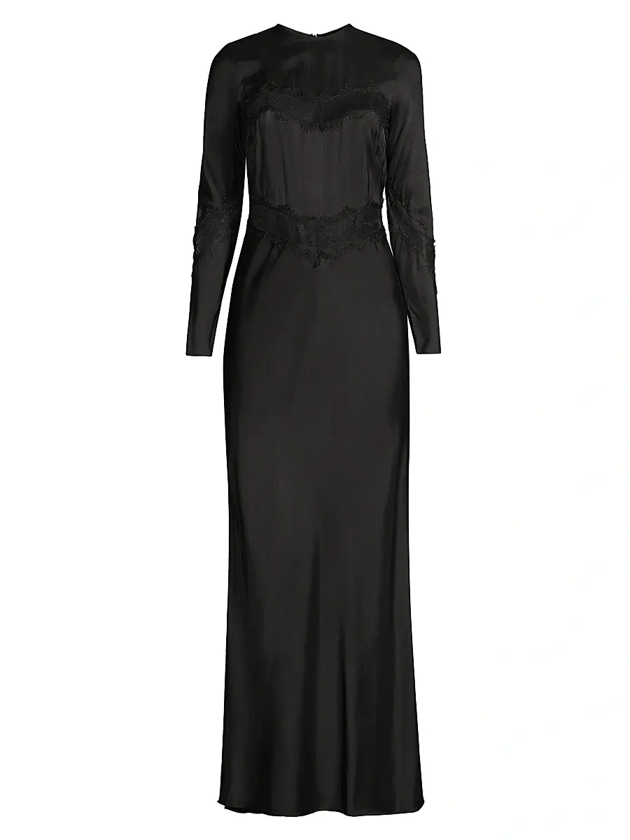 Bec & Bridge Women's Spencer Satin & Lace Maxi Dress | Image 1 Bec & Bridge Women's Spencer Satin & Lace Maxi Dress | Image 1