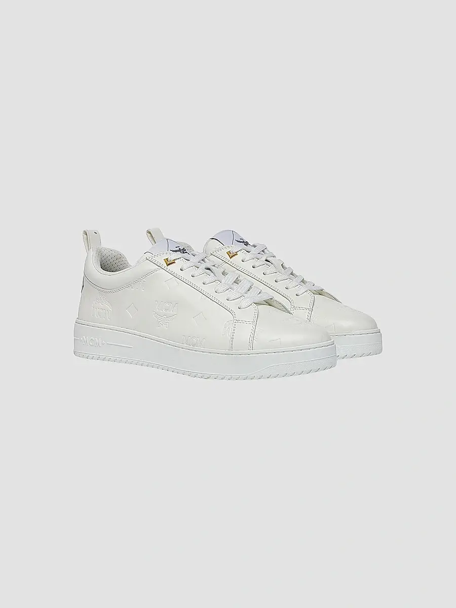 MCM Men's Neo Derby Leather Sneakers | Thumbnail 2 MCM Men's Neo Derby Leather Sneakers | Thumbnail 2