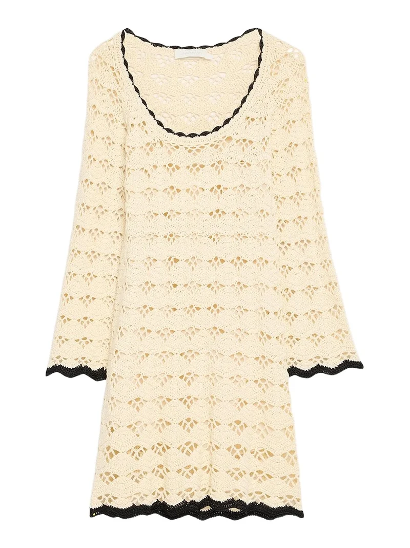 Zimmermann Women's Rhiannon Crochet Minidress