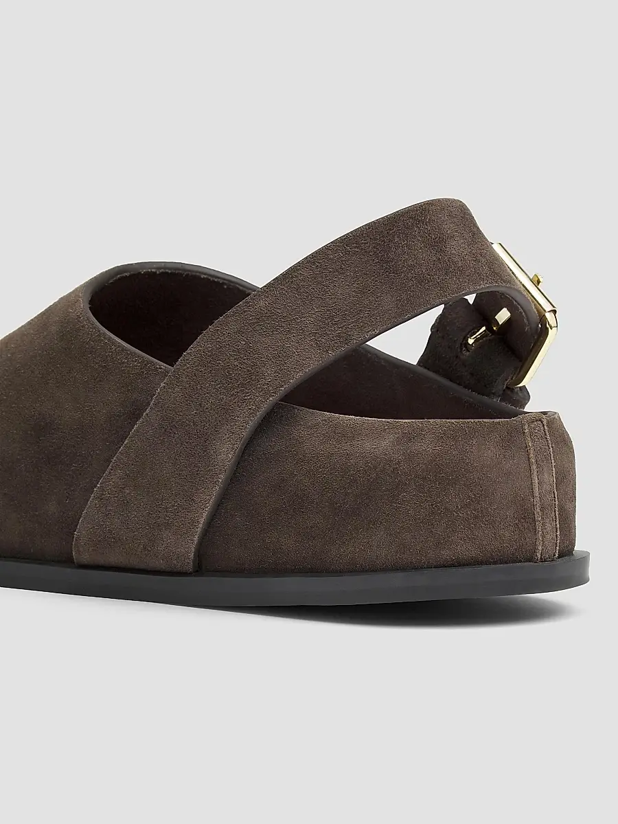 A Emery A. Emery Women's Louis Suede Clogs | Thumbnail 3