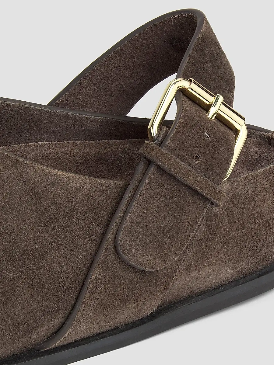 A Emery A. Emery Women's Louis Suede Clogs | Thumbnail 5