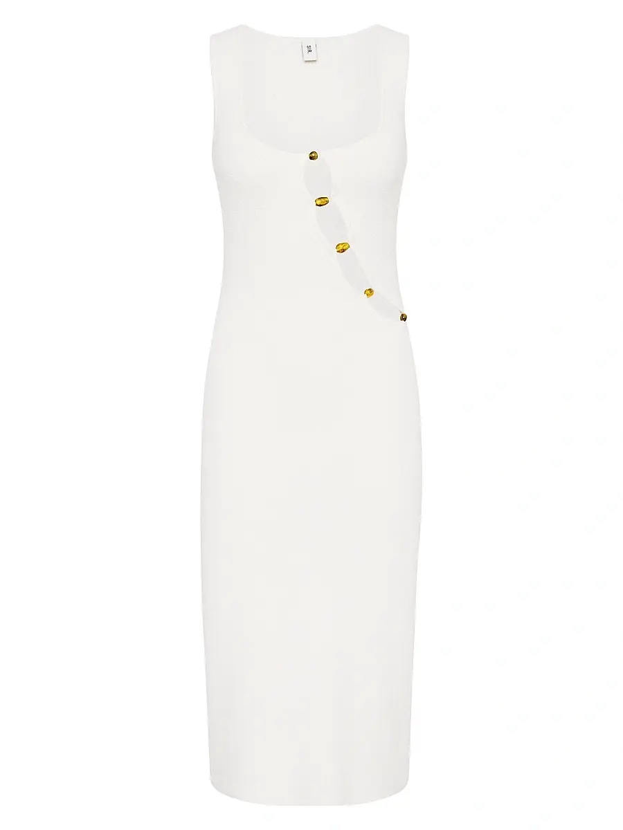 SIR. Women's Chiara Beaded Midi-Dress - | Image 1 SIR. Women's Chiara Beaded Midi-Dress - | Image 1