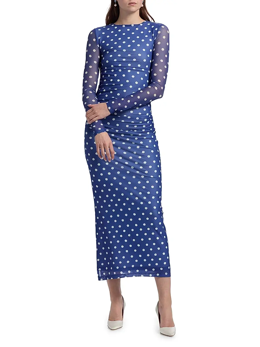 ASTON STUDIO Women's Le Fleur Ezli Polka-Dot Maxi Dress | Thumbnail 3 ASTON STUDIO Women's Le Fleur Ezli Polka-Dot Maxi Dress | Thumbnail 3