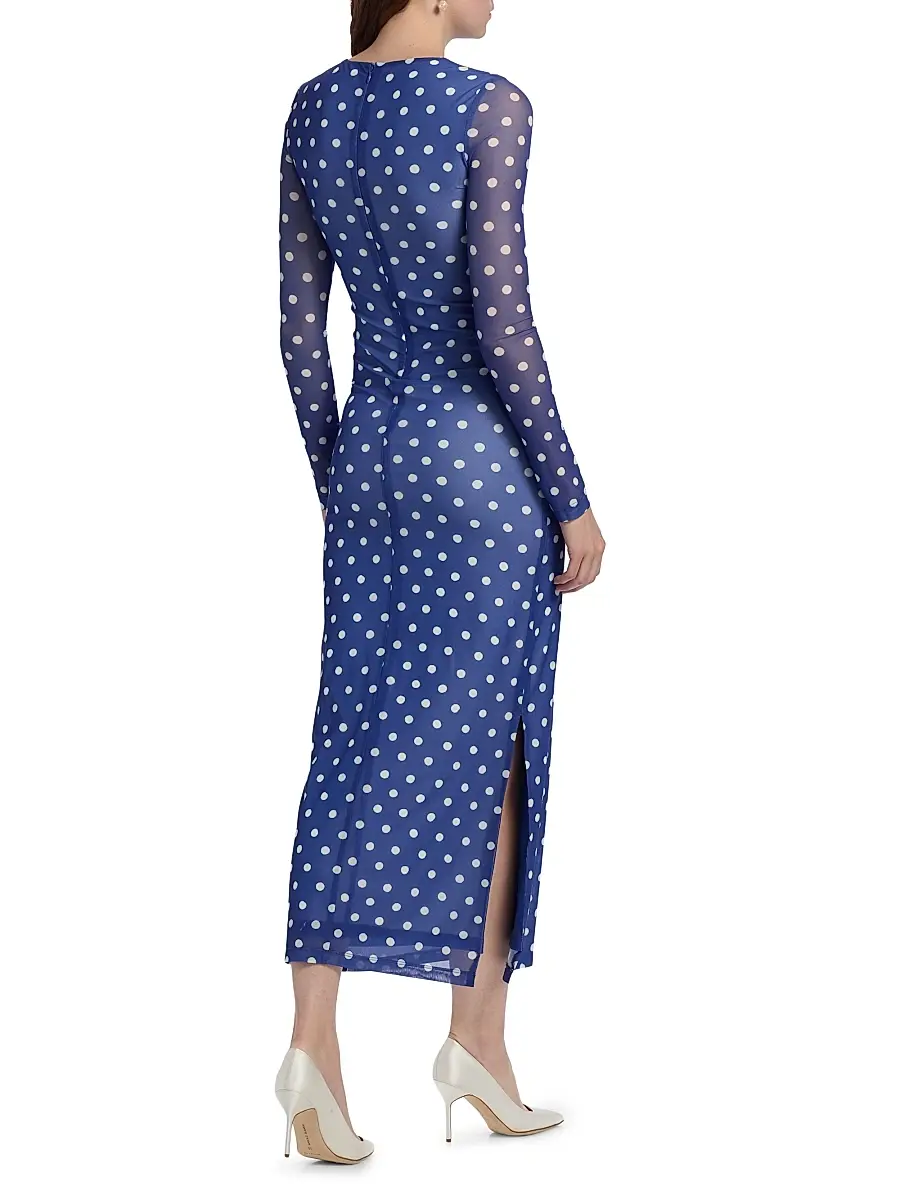 ASTON STUDIO Women's Le Fleur Ezli Polka-Dot Maxi Dress | Thumbnail 5 ASTON STUDIO Women's Le Fleur Ezli Polka-Dot Maxi Dress | Thumbnail 5
