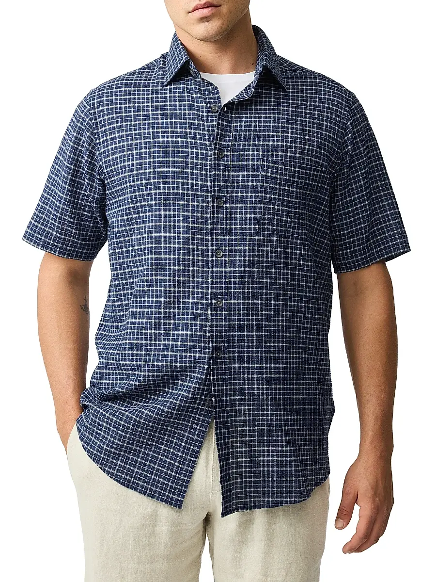 Rodd & Gunn Men's Gowenbridge Seersucker Shirt | Thumbnail 3 Rodd & Gunn Men's Gowenbridge Seersucker Shirt | Thumbnail 3