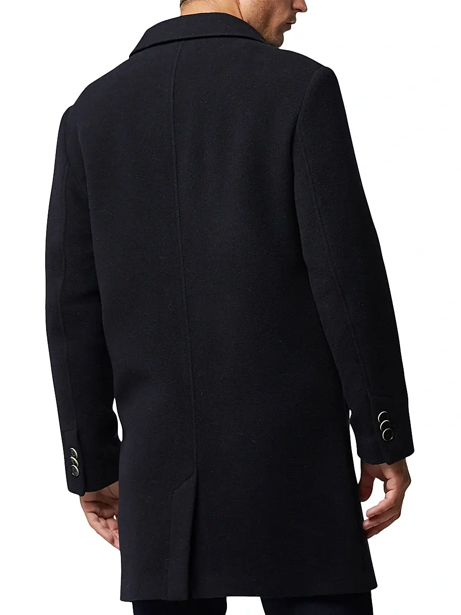Rodd & Gunn Men's Murchison Wool Peacoat | Thumbnail 3