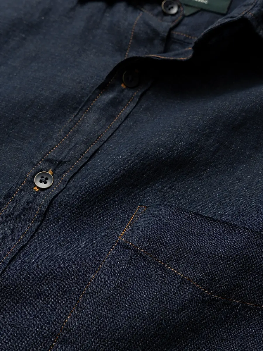 Rodd & Gunn Men's Kingswell Linen Chambray Shirt | Thumbnail 5 Rodd & Gunn Men's Kingswell Linen Chambray Shirt | Thumbnail 5