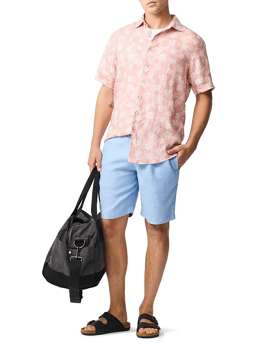 Rodd & Gunn Men's Belleknowes Linen Shirt | Thumbnail 2