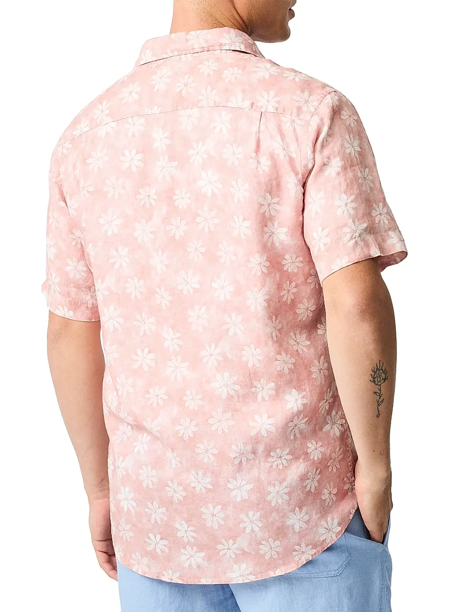 Rodd & Gunn Men's Belleknowes Linen Shirt | Thumbnail 4