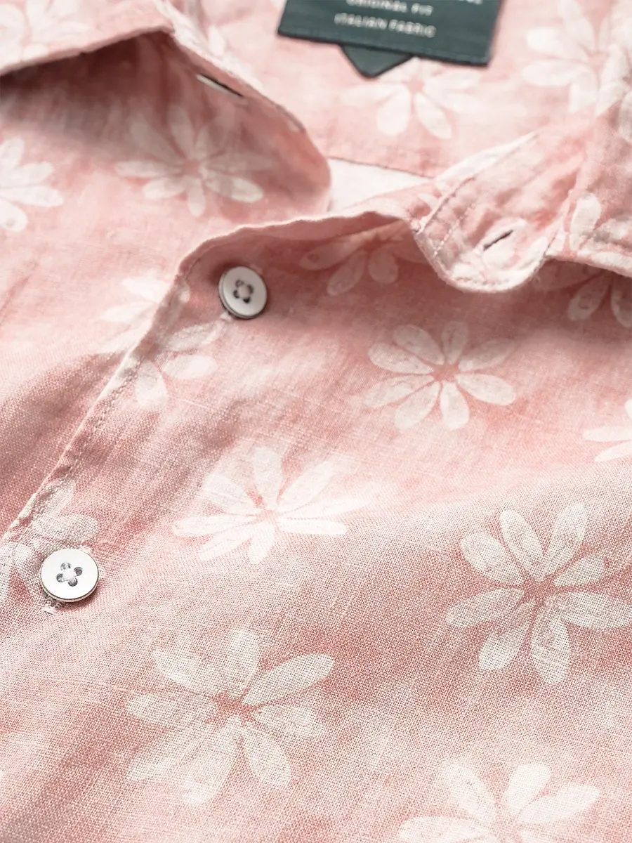 Rodd & Gunn Men's Belleknowes Linen Shirt | Thumbnail 5