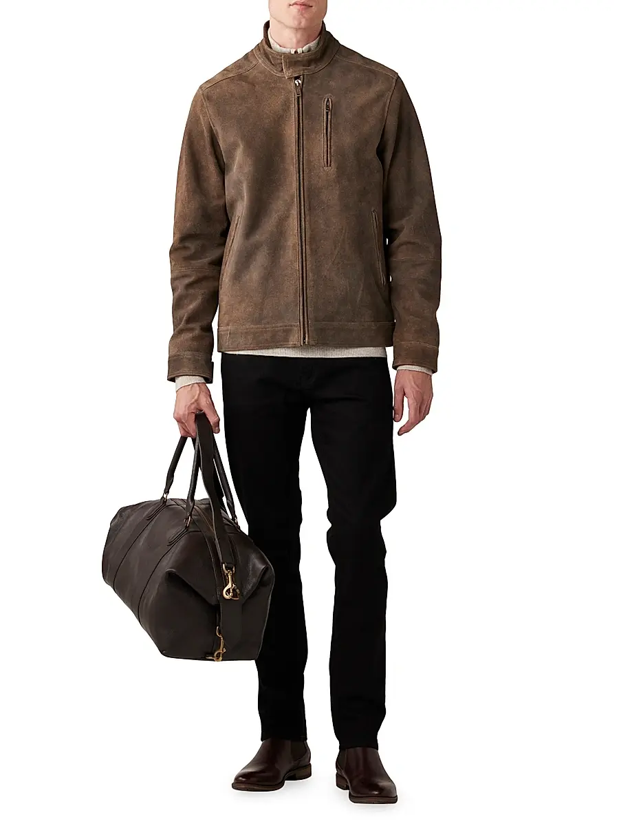 Rodd & Gunn Men's Mandeville Leather Jacket | Thumbnail 2 Rodd & Gunn Men's Mandeville Leather Jacket | Thumbnail 2